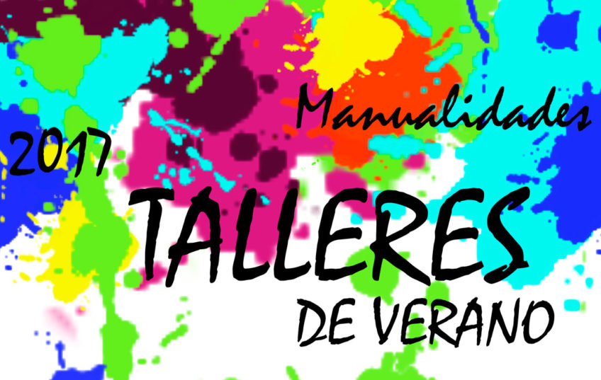 cartel de acividades para niños verano 2017 coloreart Bilbao